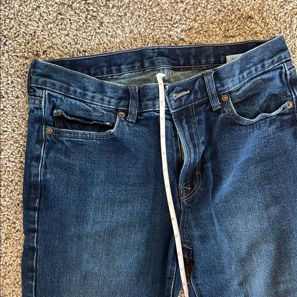 Banana Republic Blue Slim Jeans Classic Denim Style